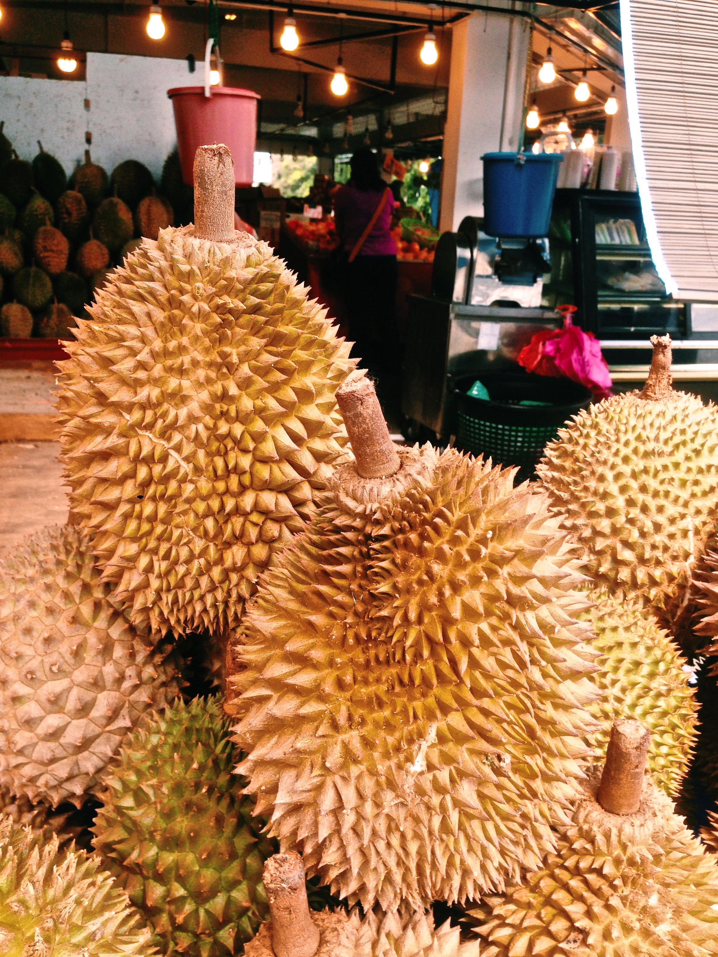 Durian- AKA the world's stinkiest fruit