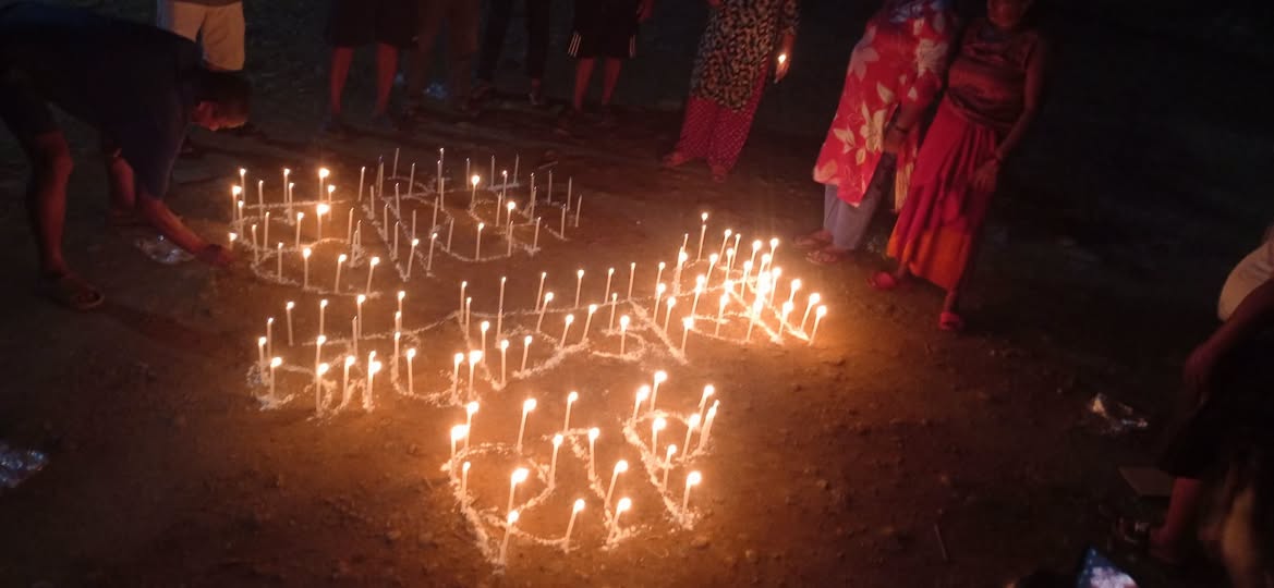 रसुवा बाढीमा ज्यान गुमाएकाको सम्झनामा च्याङ्लीमा मैनबत्ती प्रज्वलनसहित श्रद्धाञ्जली सभा