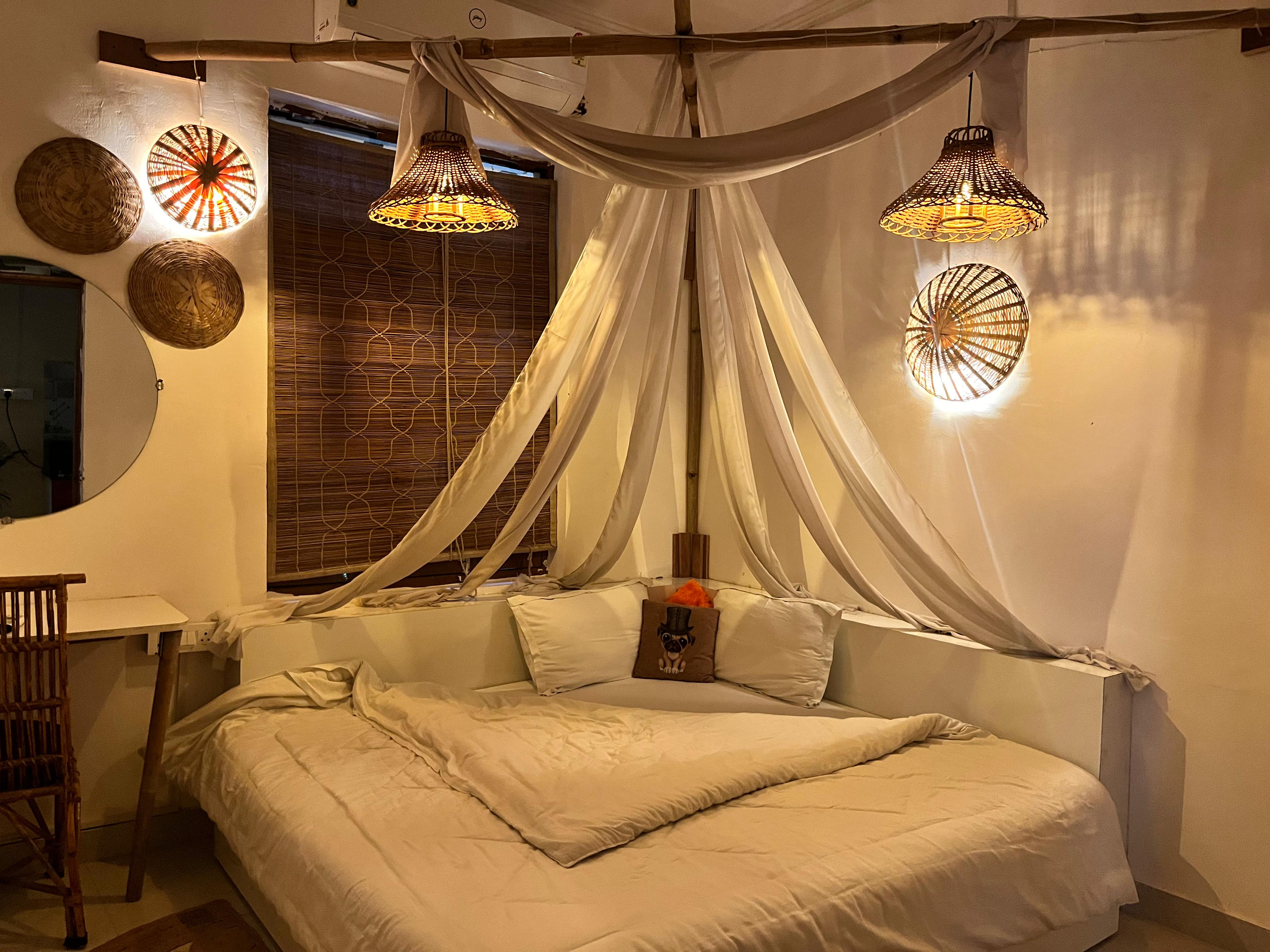 Bella boho 4bhk near ganges 𝗕𝗢𝗢𝗞 rishikesh homestay