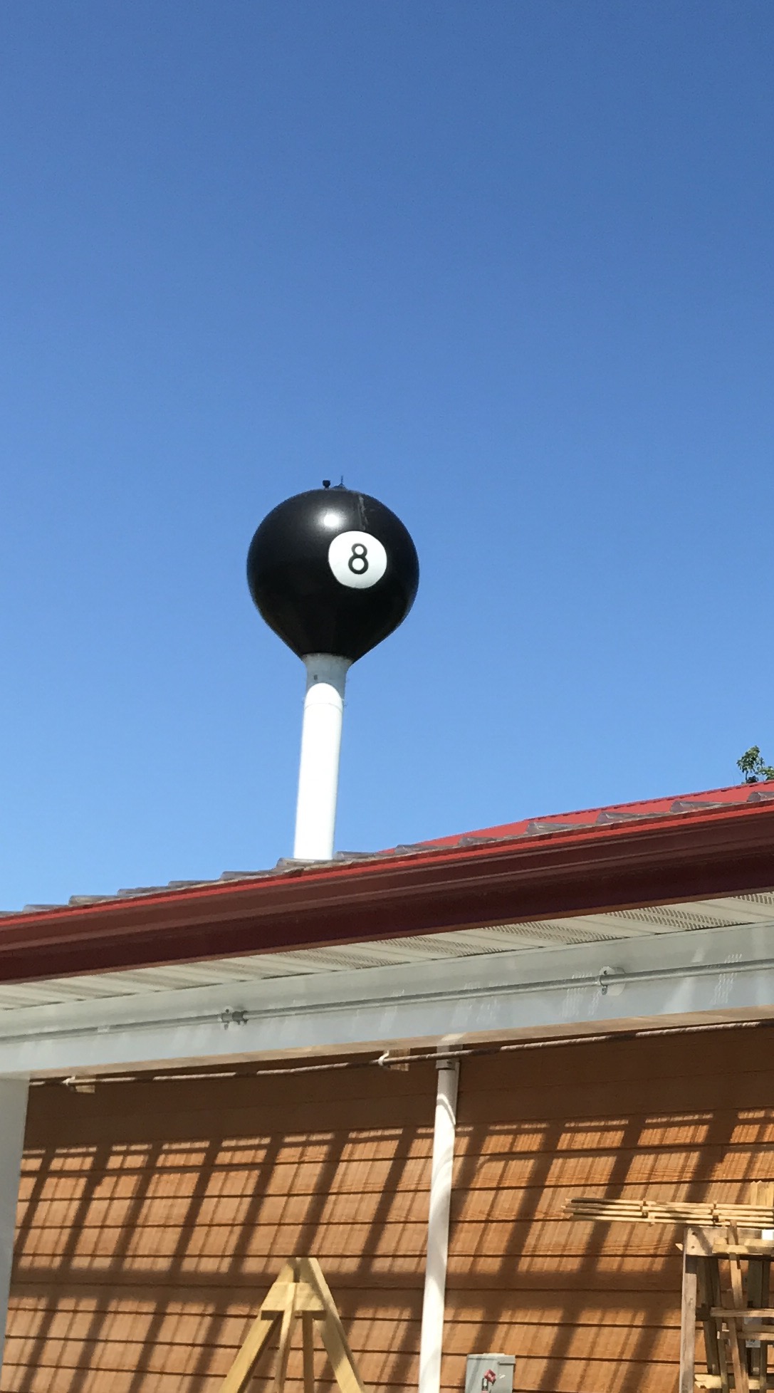 We stopped to see this water tower