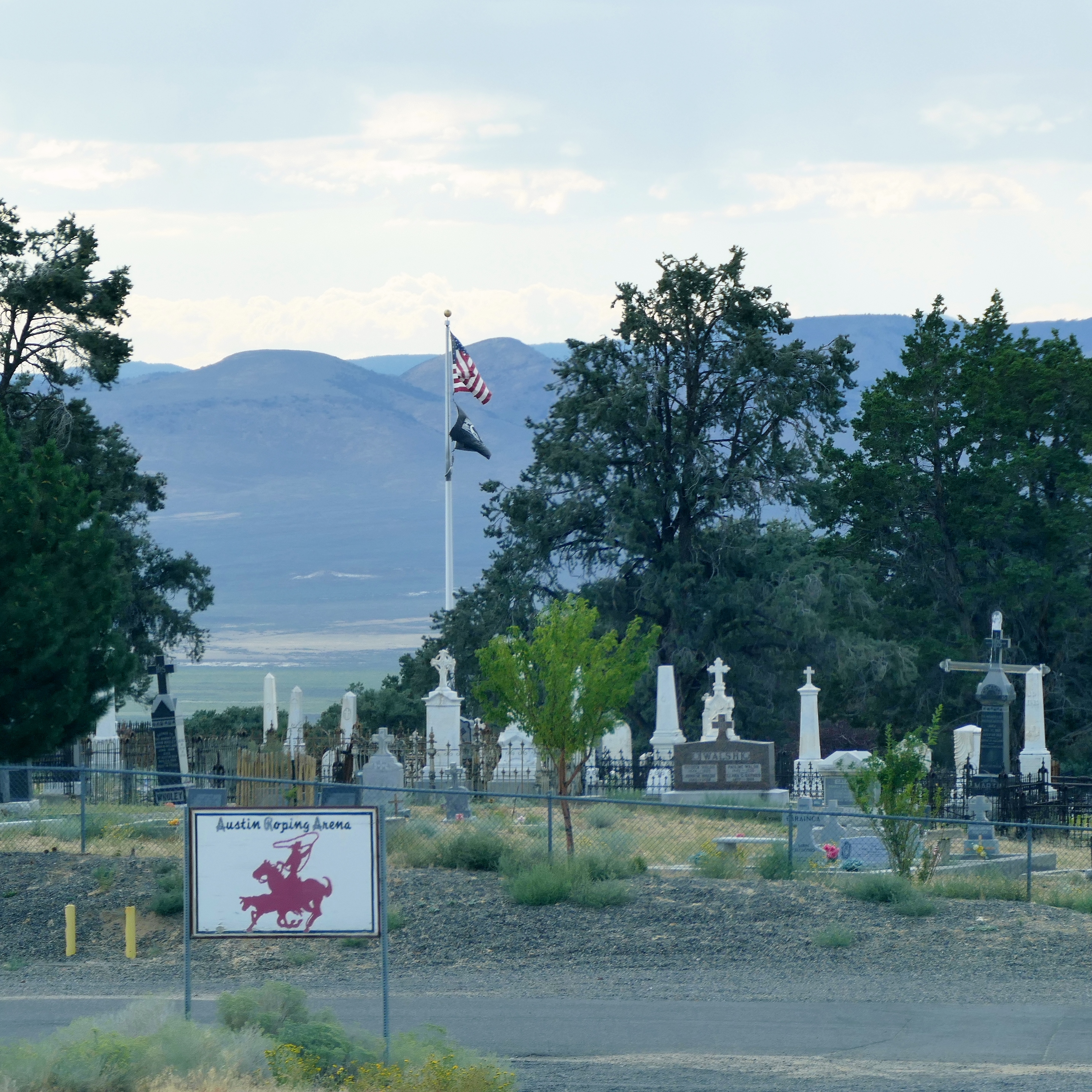 and the cemetary