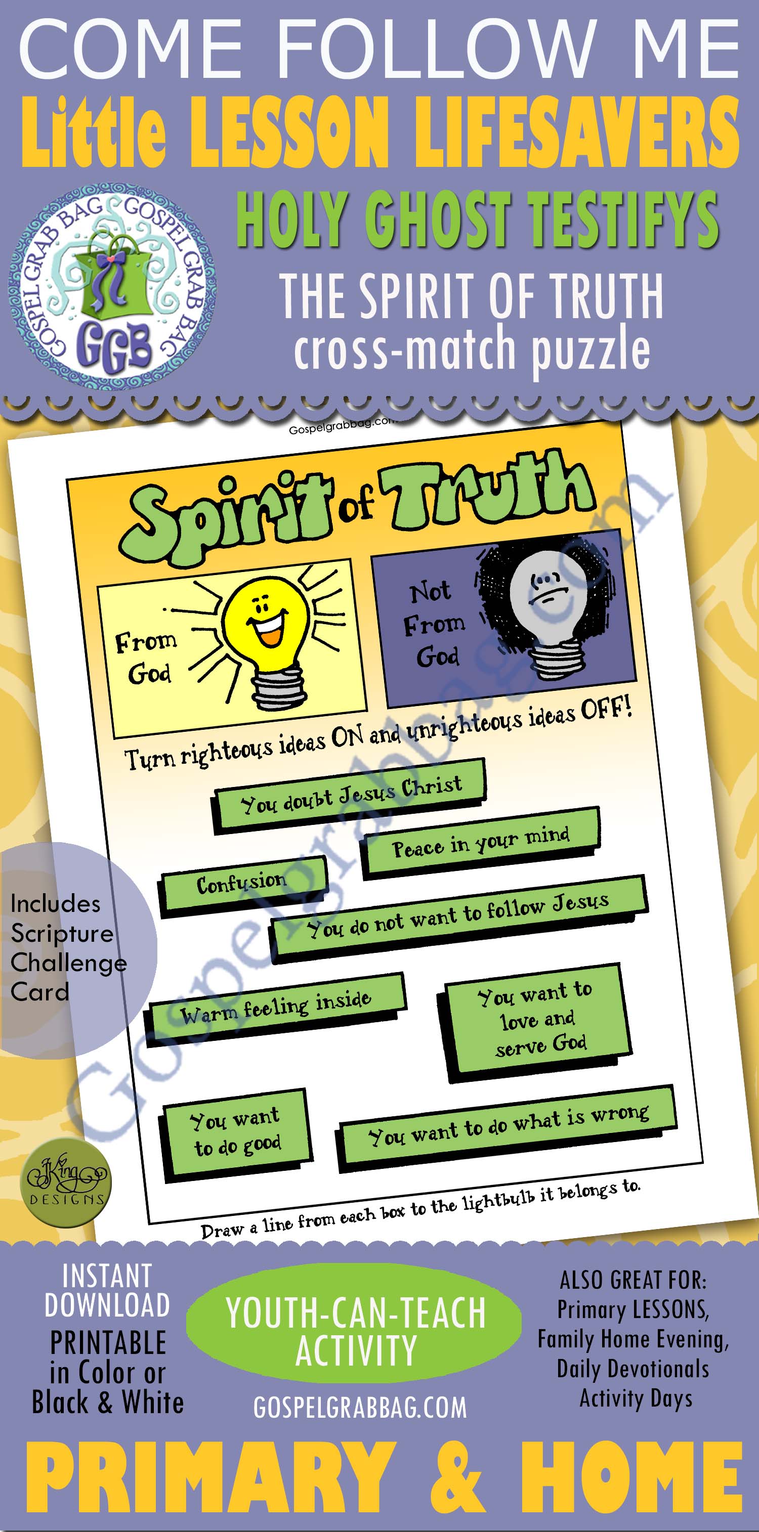 The Spirit of Truth crossmatch