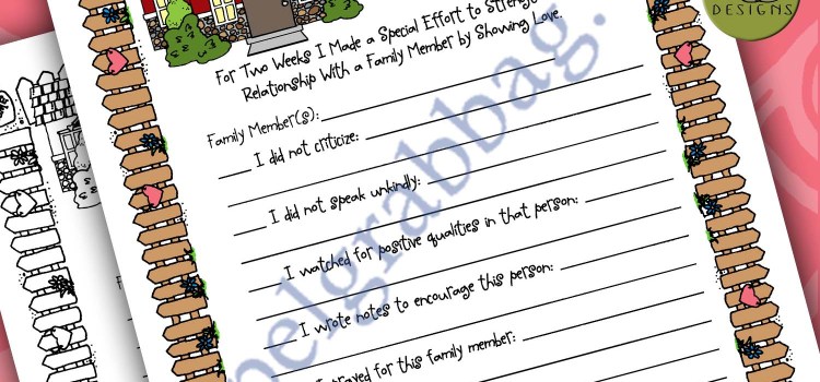 YOUTH GOAL PLANNER “Make Home Life Better” For: Sunday School – Seminary (youth goal activities) Youth Goal Planner - FAMILY - Make Home Life Better
