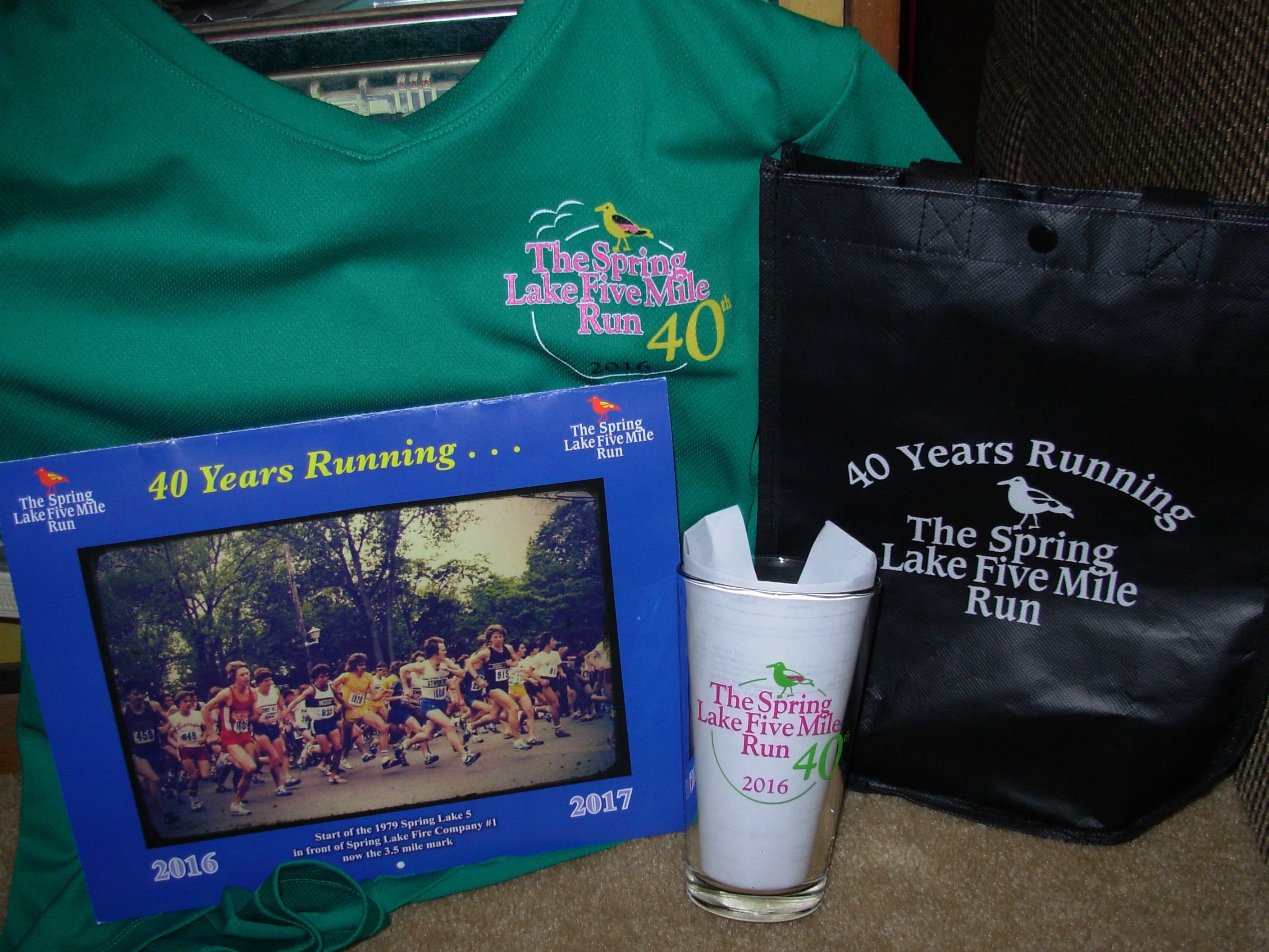 Spring Lake 5 mile race – 40th Anniversary