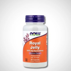 jelly royal 1500 mg 60 capsules végétariennes - NOW Foods
