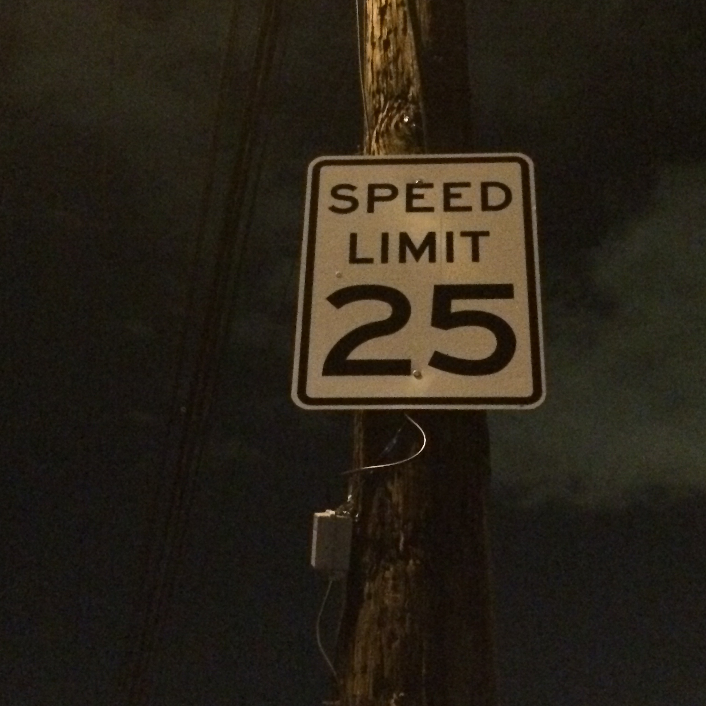 Speed Limit Sign