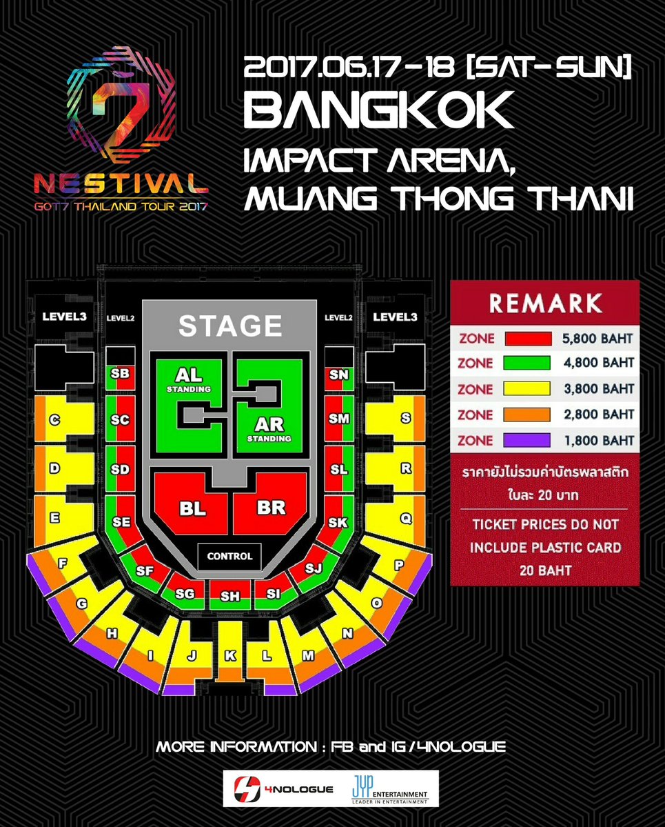 GOT7 Thailand Tour 2017 “NESTIVAL” – GOT7PEDIA