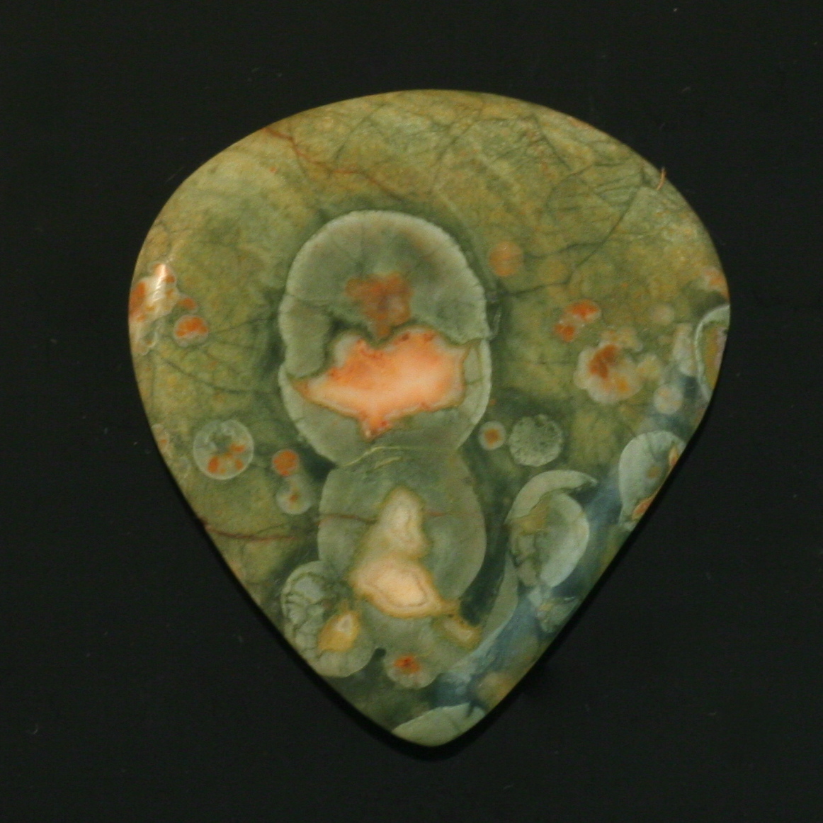 Rainforest Jasper Guitar Pick
