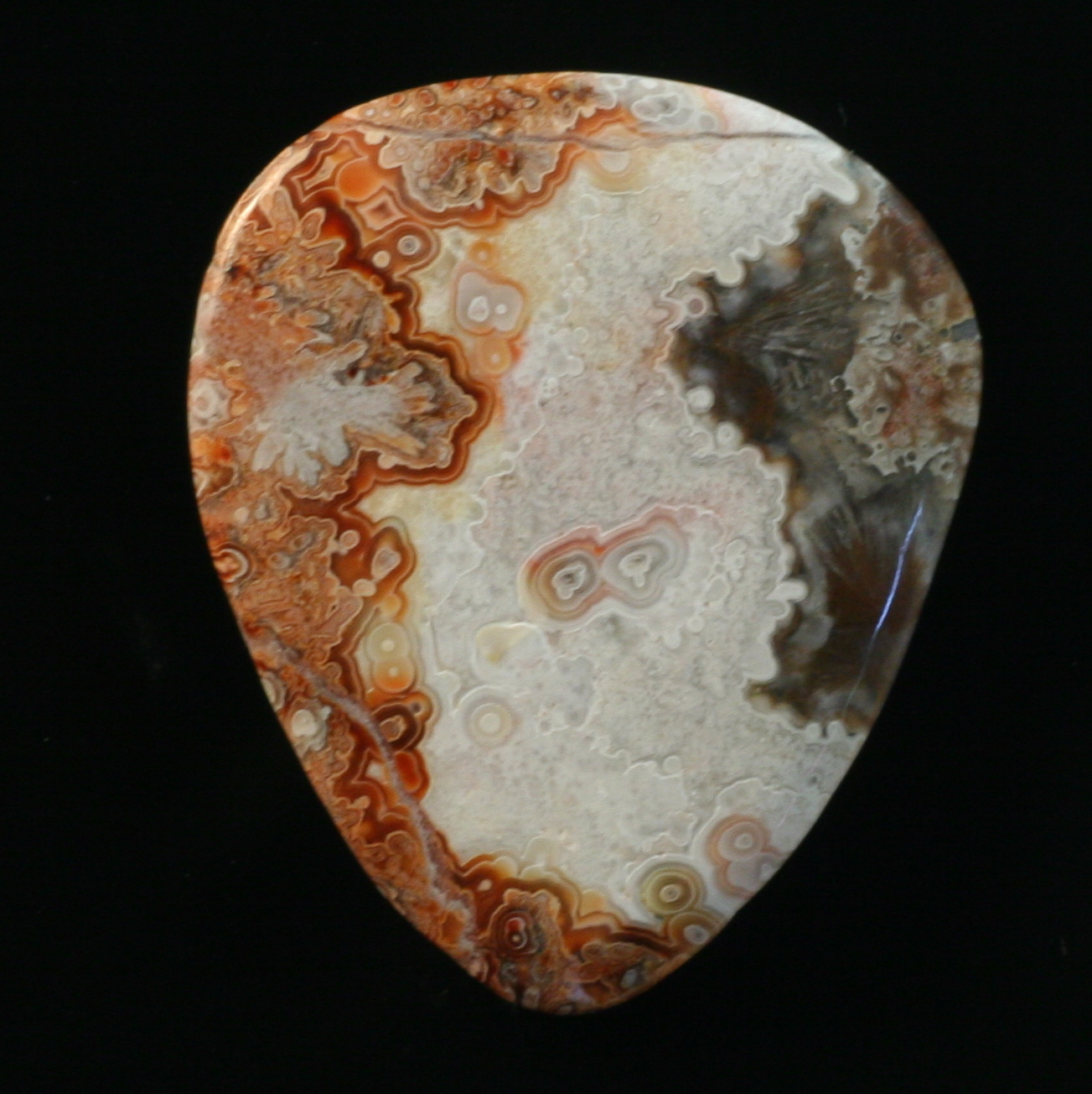 Lace Agate Guitar Pick