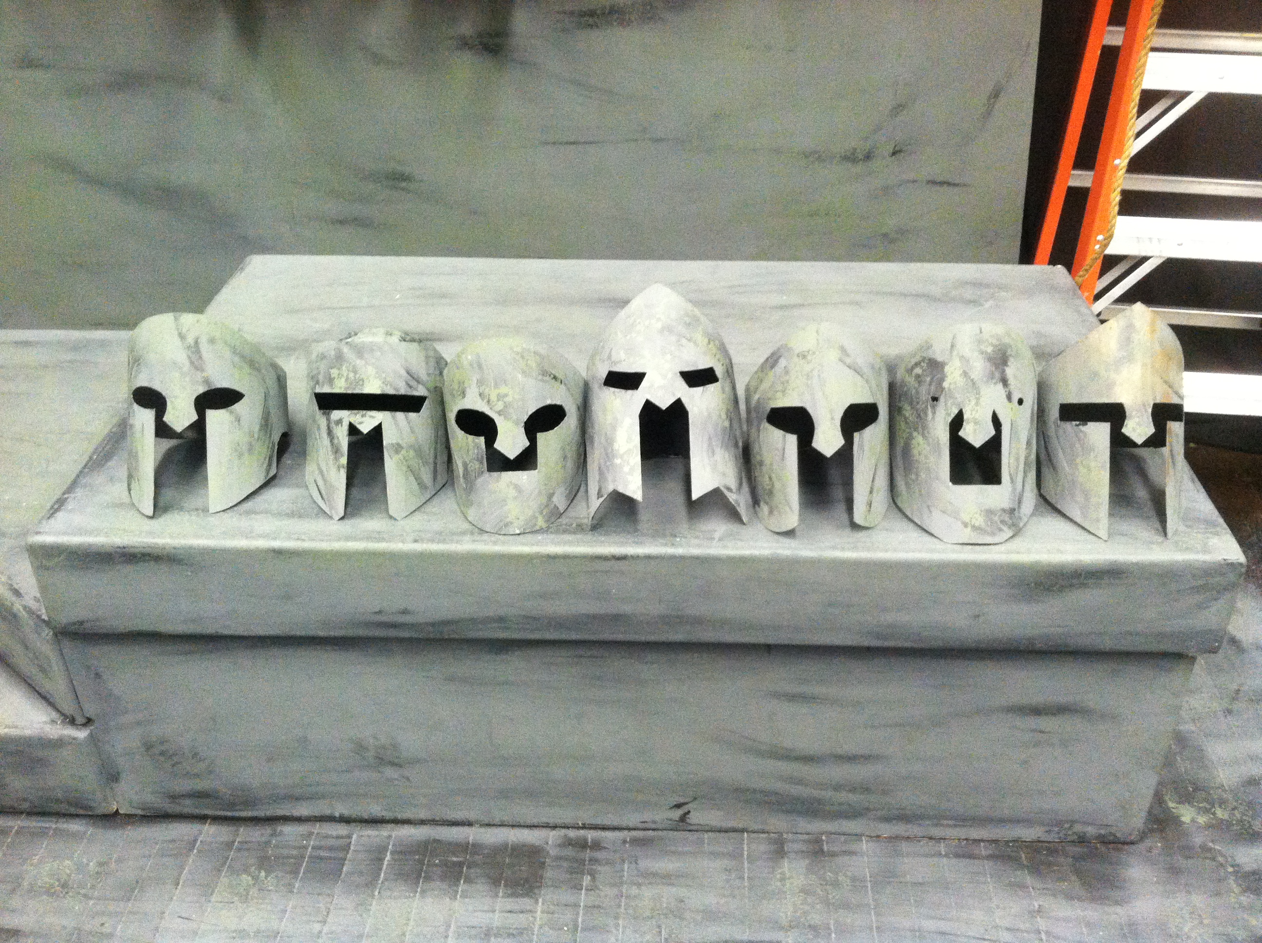 Helmets/Masks - Titus Andronicus