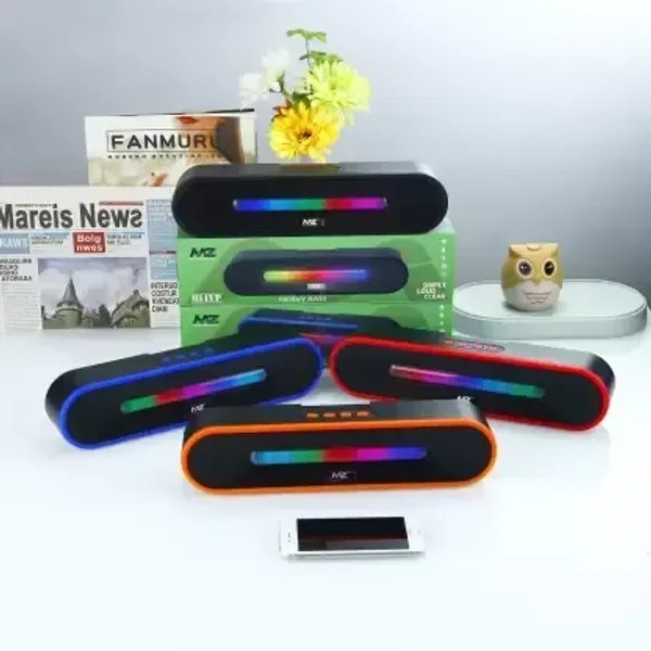 MZ M14VP (PORTABLE HOME TV SOUNDBAR) Dynamic Thunder Sound 1800mAh Battery 10 W Bluetooth Soundbar  (Multicolor, Stereo Channel) - Image 2