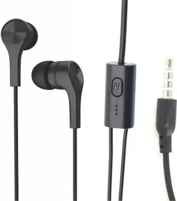 U&i Most Affordable Earphone - Eco Series Wired Headset  (Black, In the Ear) - Image 3