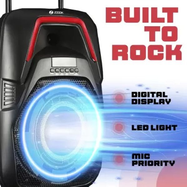 Zoook ZK-Thunder Storm 80 W Bluetooth Trolly Party Speaker  (Black, Stereo Channel) - Image 5