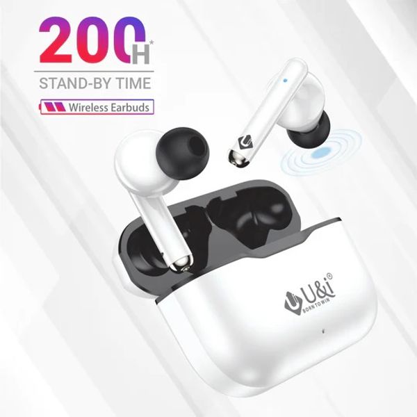 U&i Jump Series 20 Hours Battery Backup True Wireless Earbuds with Noise Reduction - Image 3
