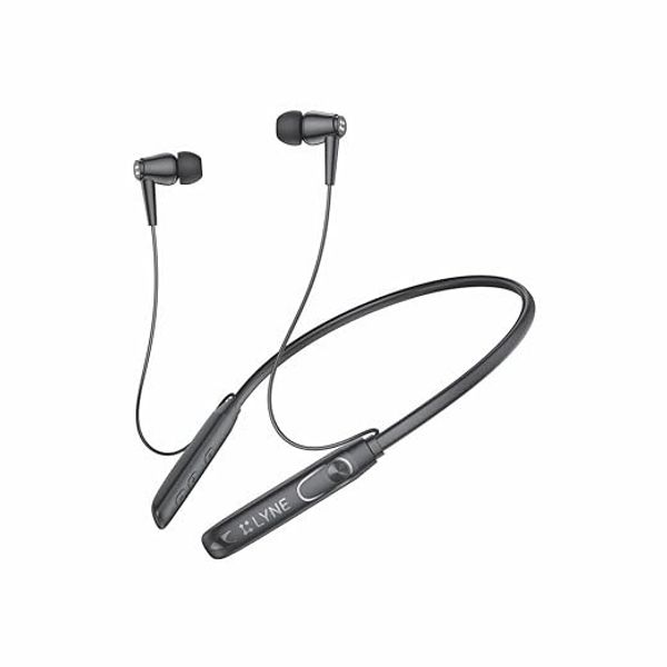 Lyne Rover 12 - Advanced Bluetooth Wireless Earphones with 28H Talk Time, 24H Music, Type-C Charging, 130mAh Battery, 11mm Speakers, and Dual Mic - Premium Wireless Audio Experience! - Image 2