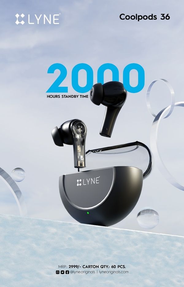 LYNE By U&I CoolPods 36 40Hrs Playtime