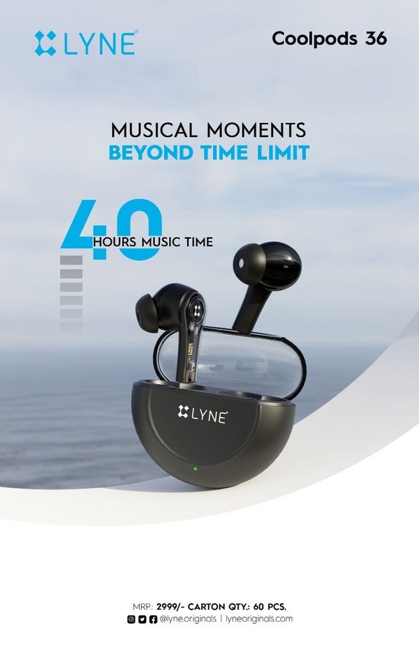 LYNE By U&I CoolPods 36 40Hrs Playtime - Image 3