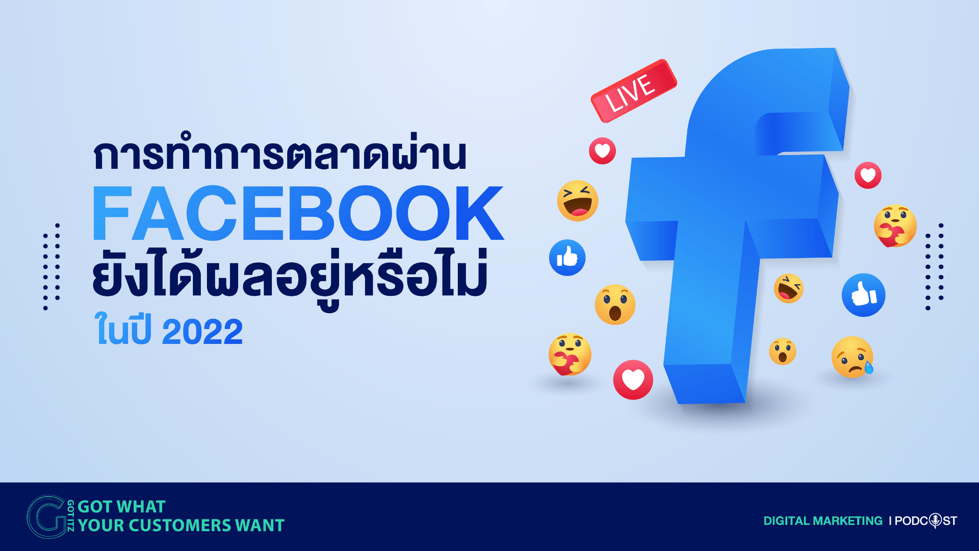 การตลาดผ่าน Facebook ยังได้ผลอยู่หรือไม่
