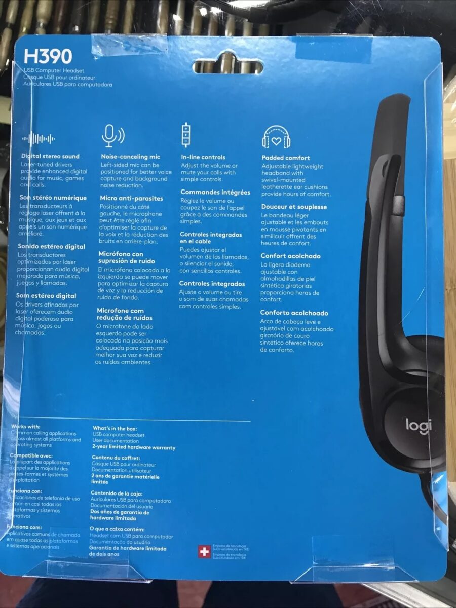 Logitech H390 USB Computer Headsets - All 6 plus 1 for 0