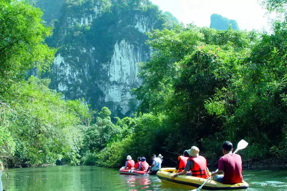 Canoeing , Khao Sok National Park