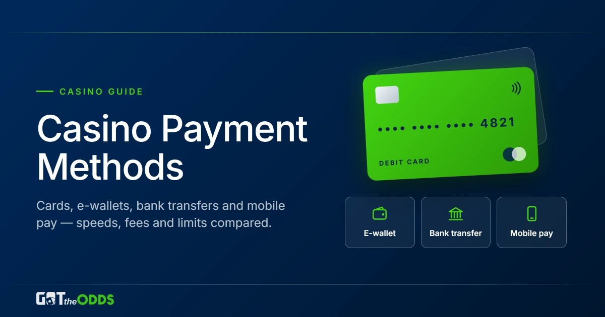 Payment methods accepted at UK casinos