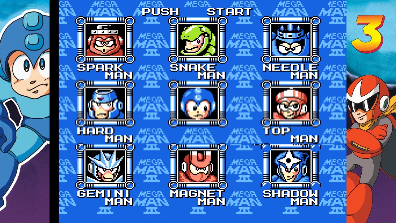 Test Mega Man Legacy Collection