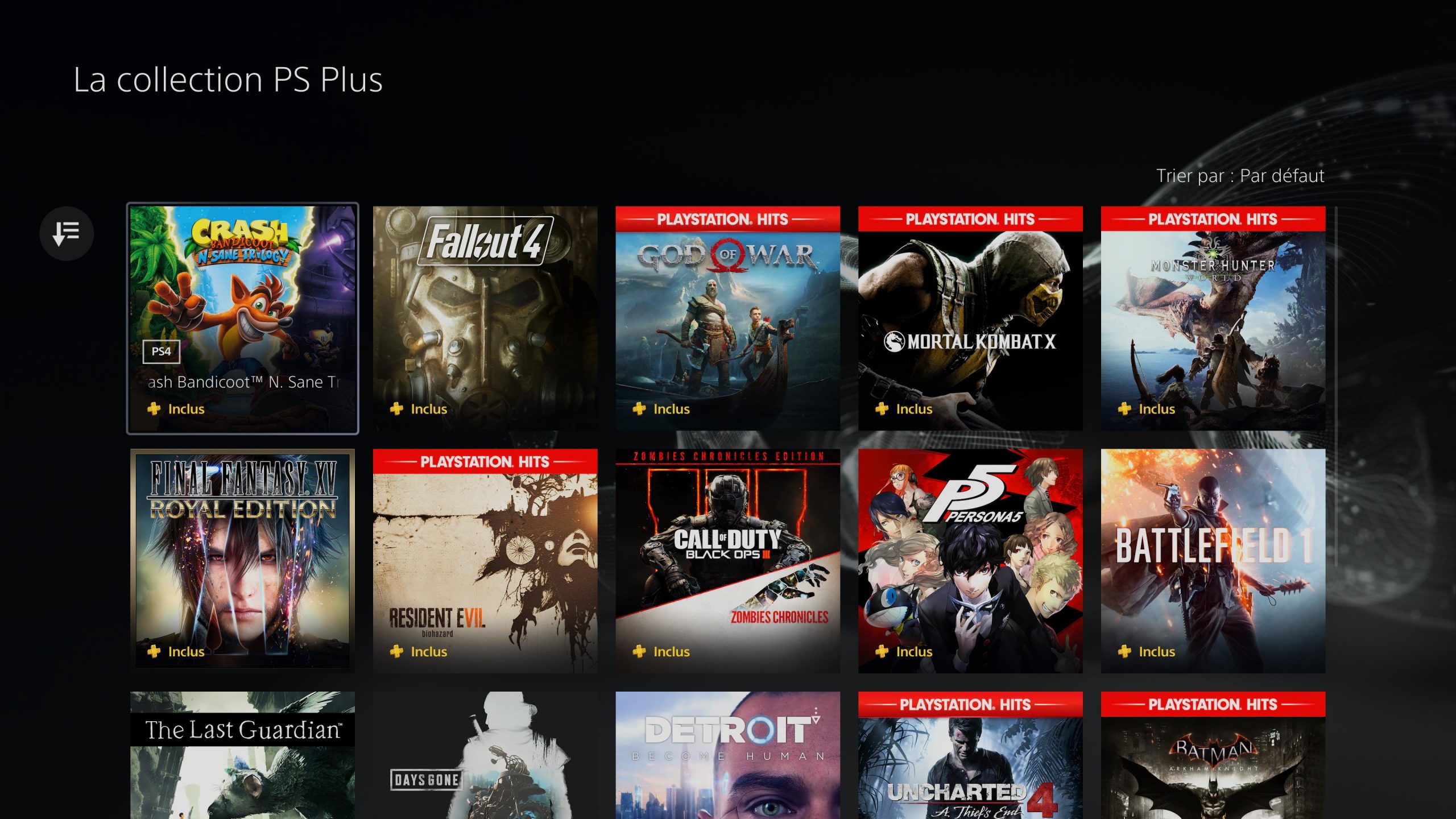 PS plus collection