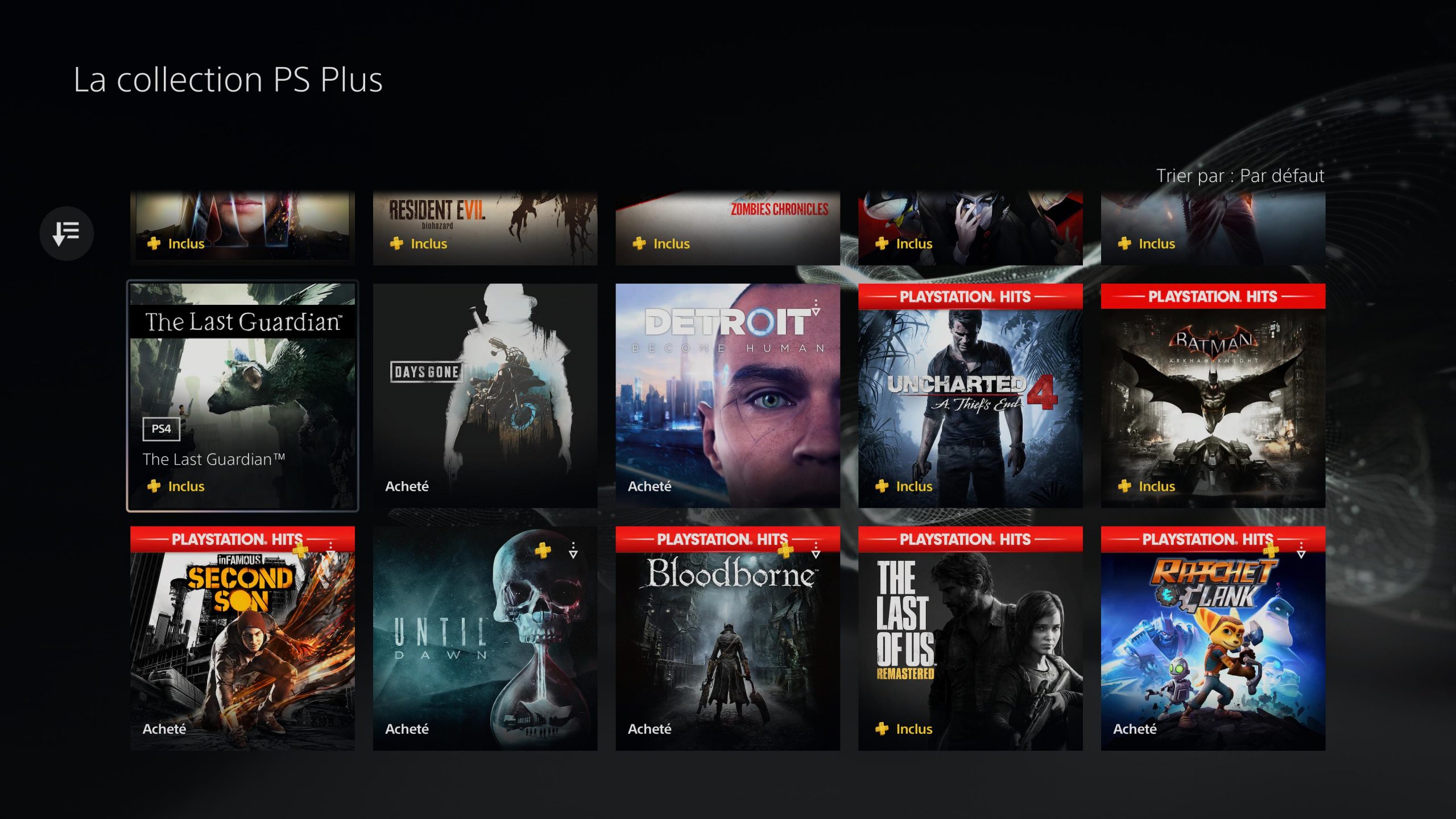 PS plus collection