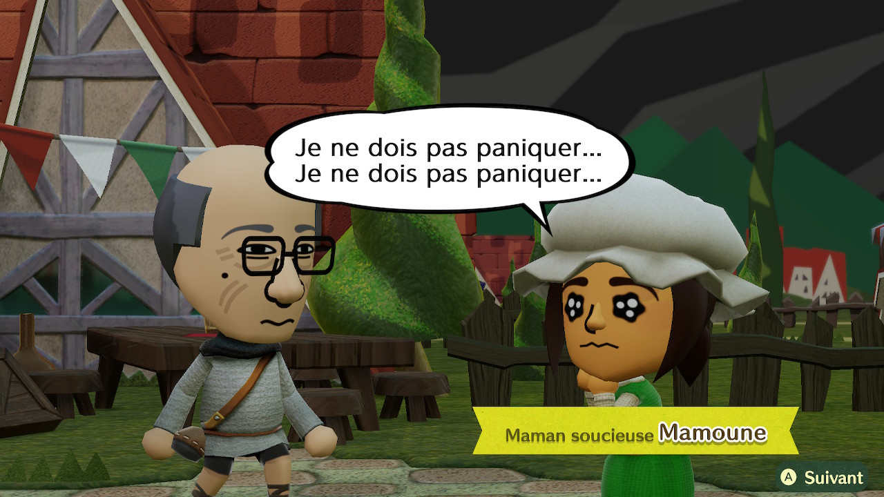 Test Miitopia Switch