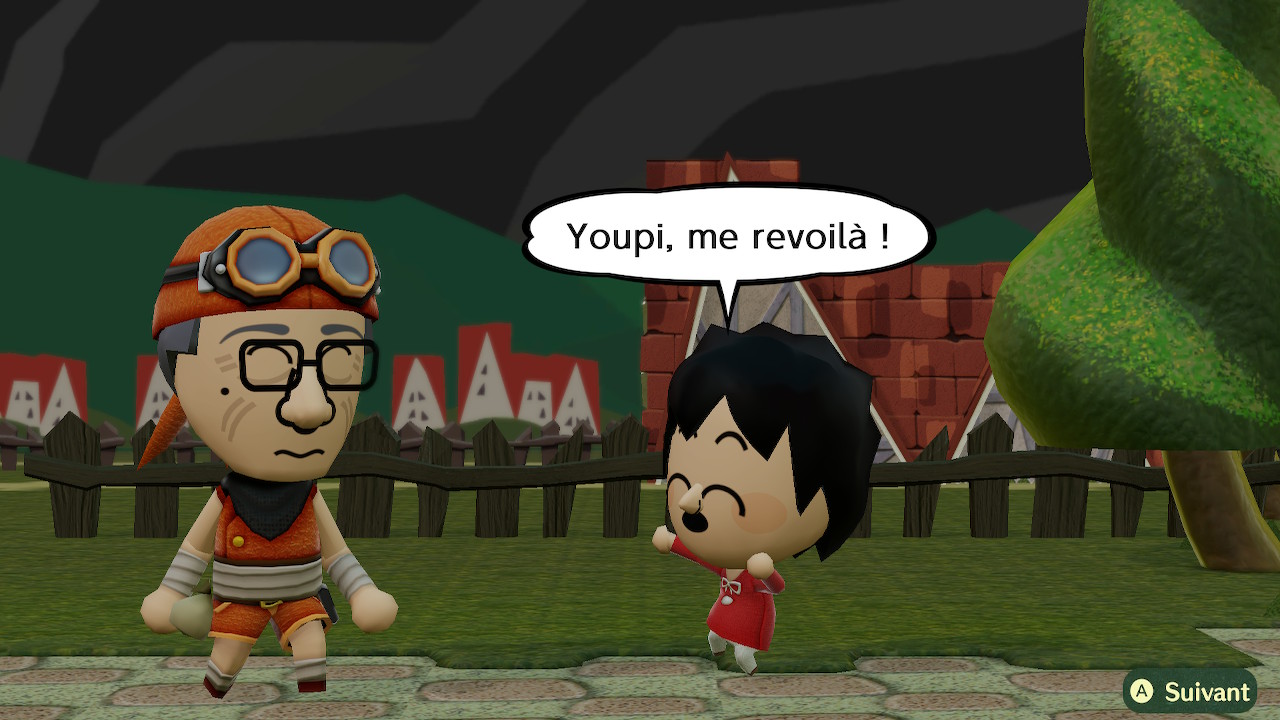 Test Miitopia Switch