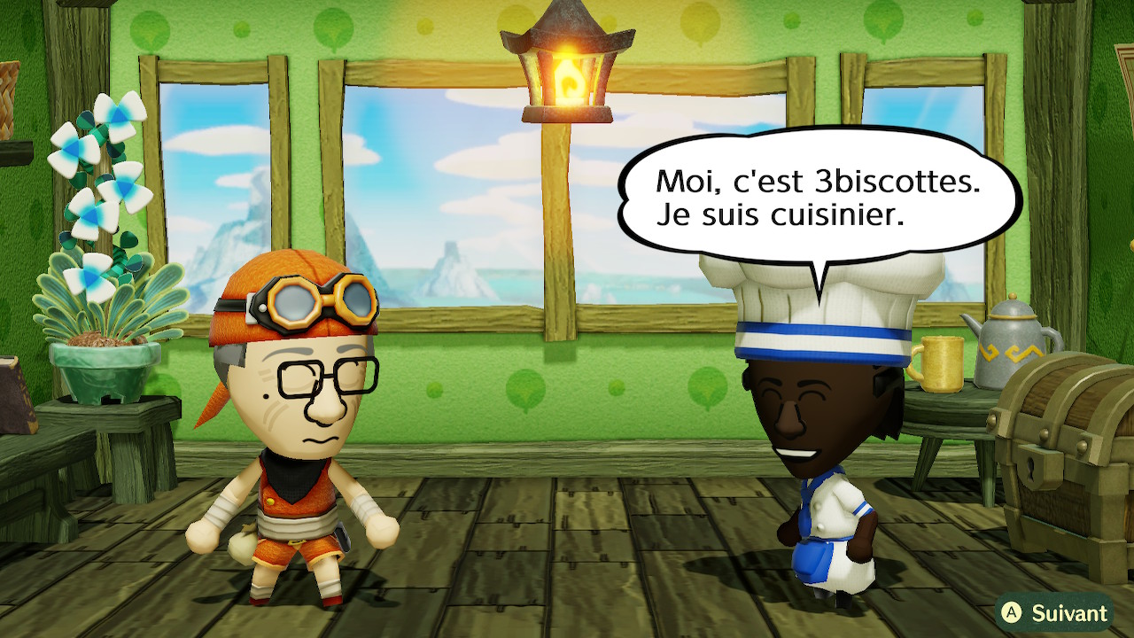 Test Miitopia Switch