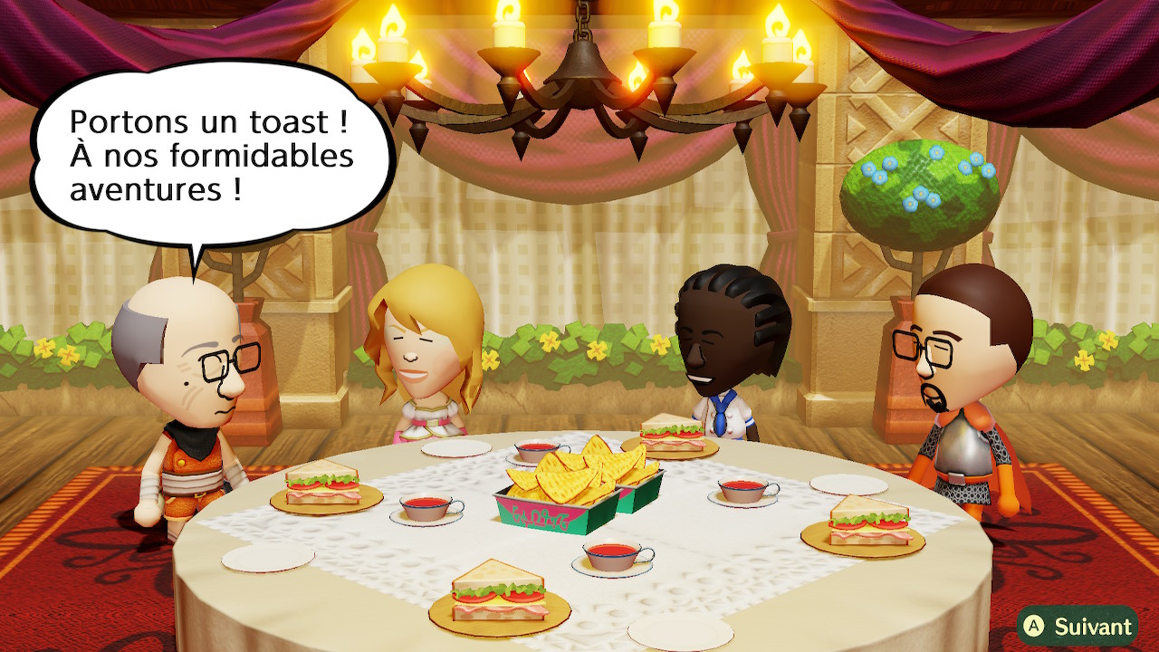 Test Miitopia Switch