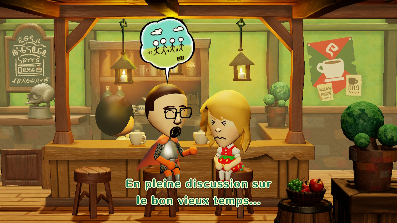 Test Miitopia Switch