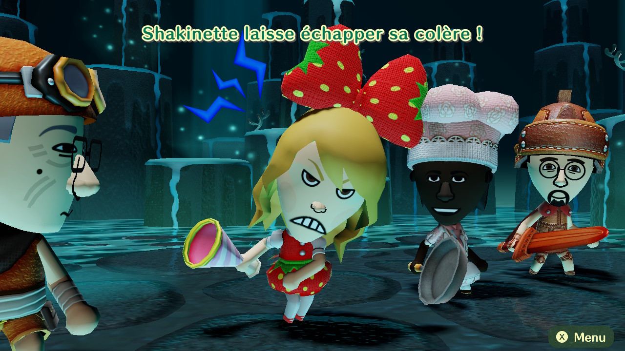 Test Miitopia Switch