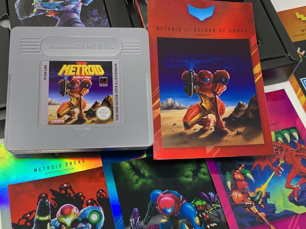 Unboxing Metroid Dread Edition speciale collector