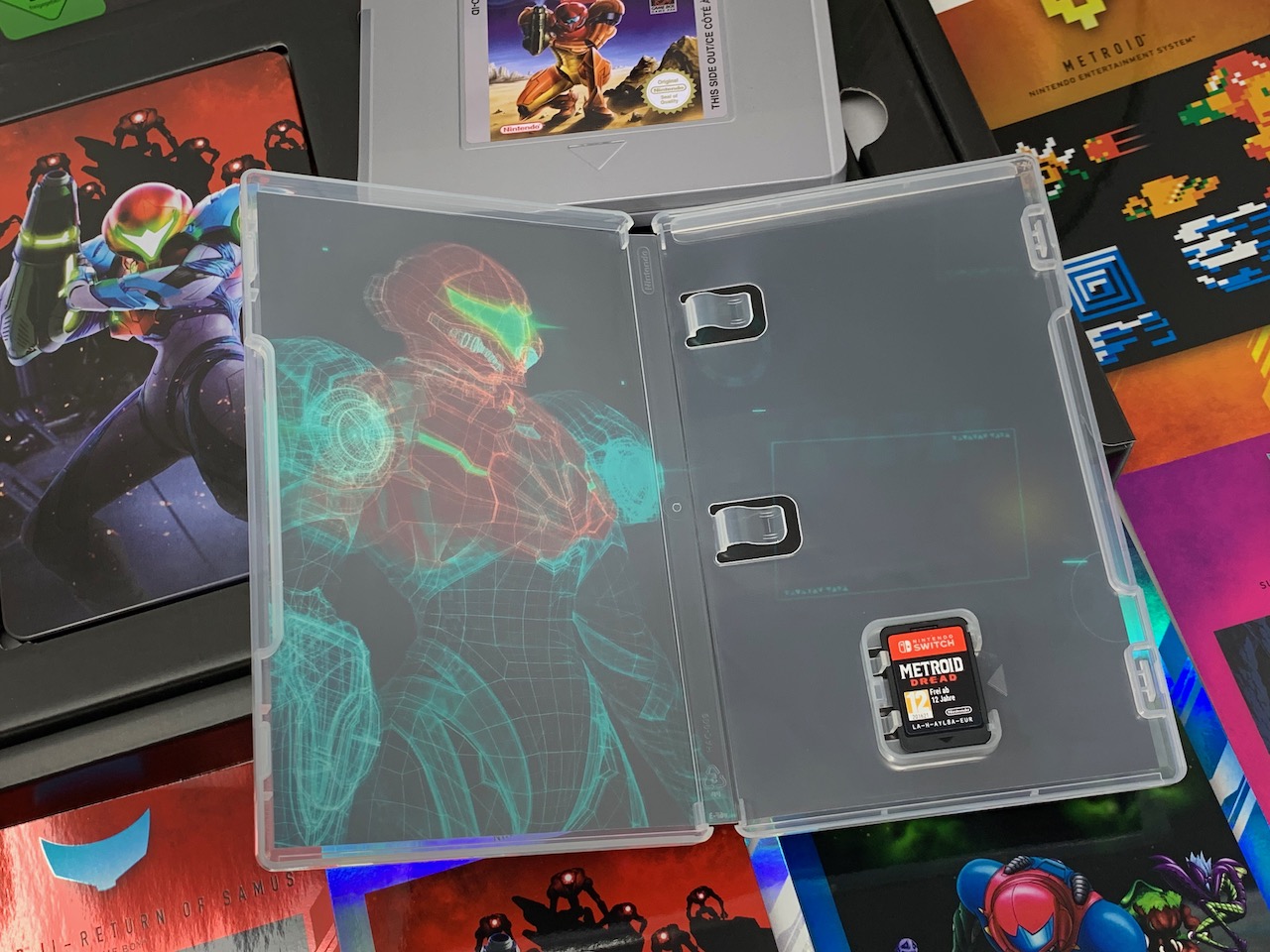 Unboxing Metroid Dread Edition speciale collector