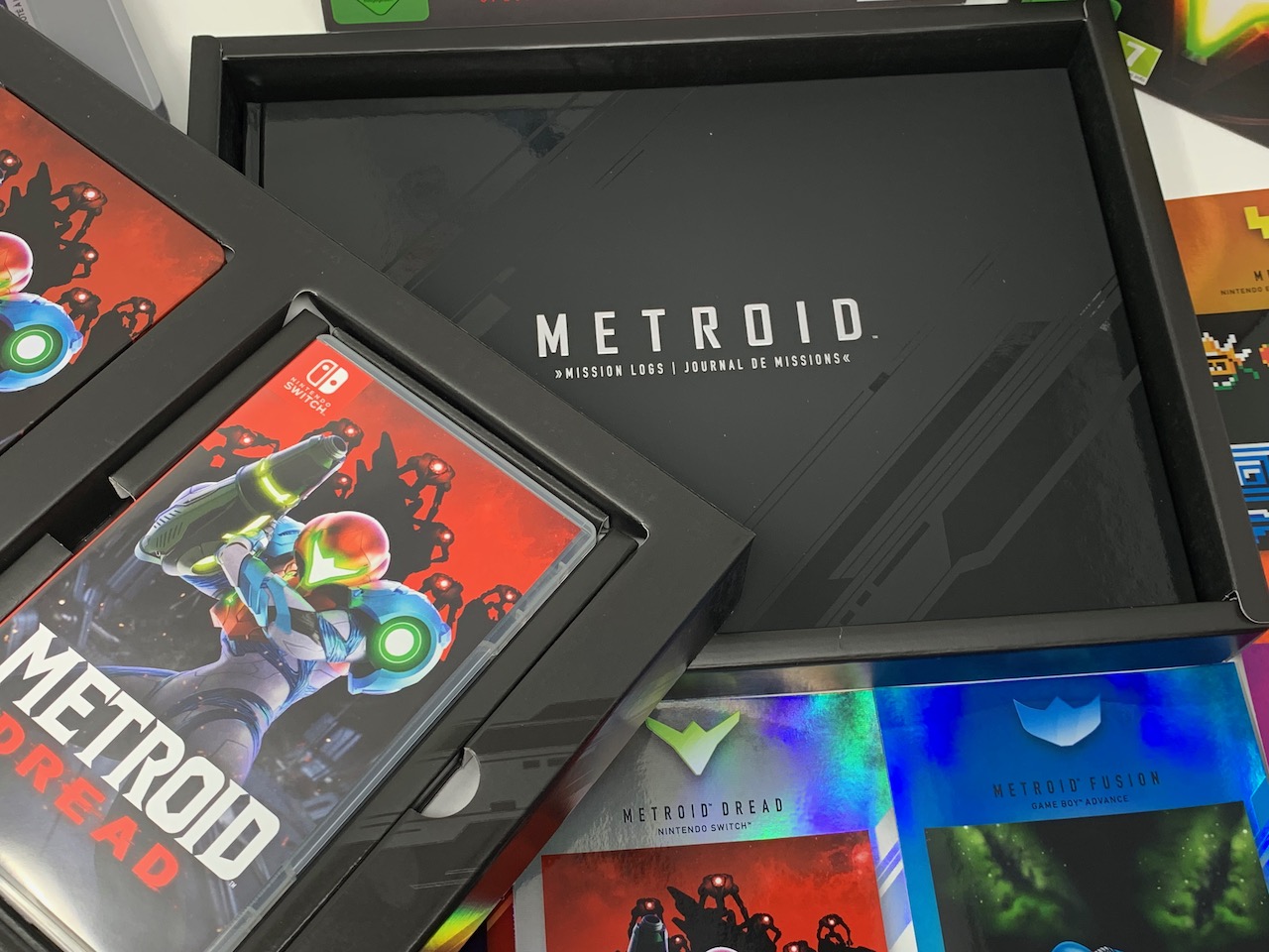 Unboxing Metroid Dread Edition speciale collector
