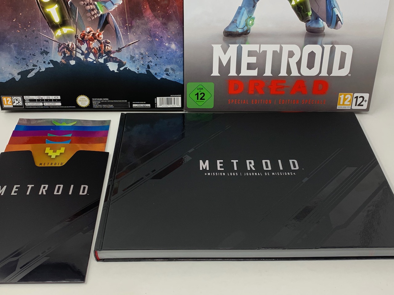 Unboxing Metroid Dread Edition speciale collector