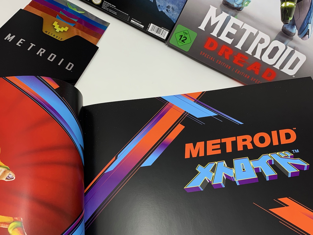 Unboxing Metroid Dread Edition speciale collector