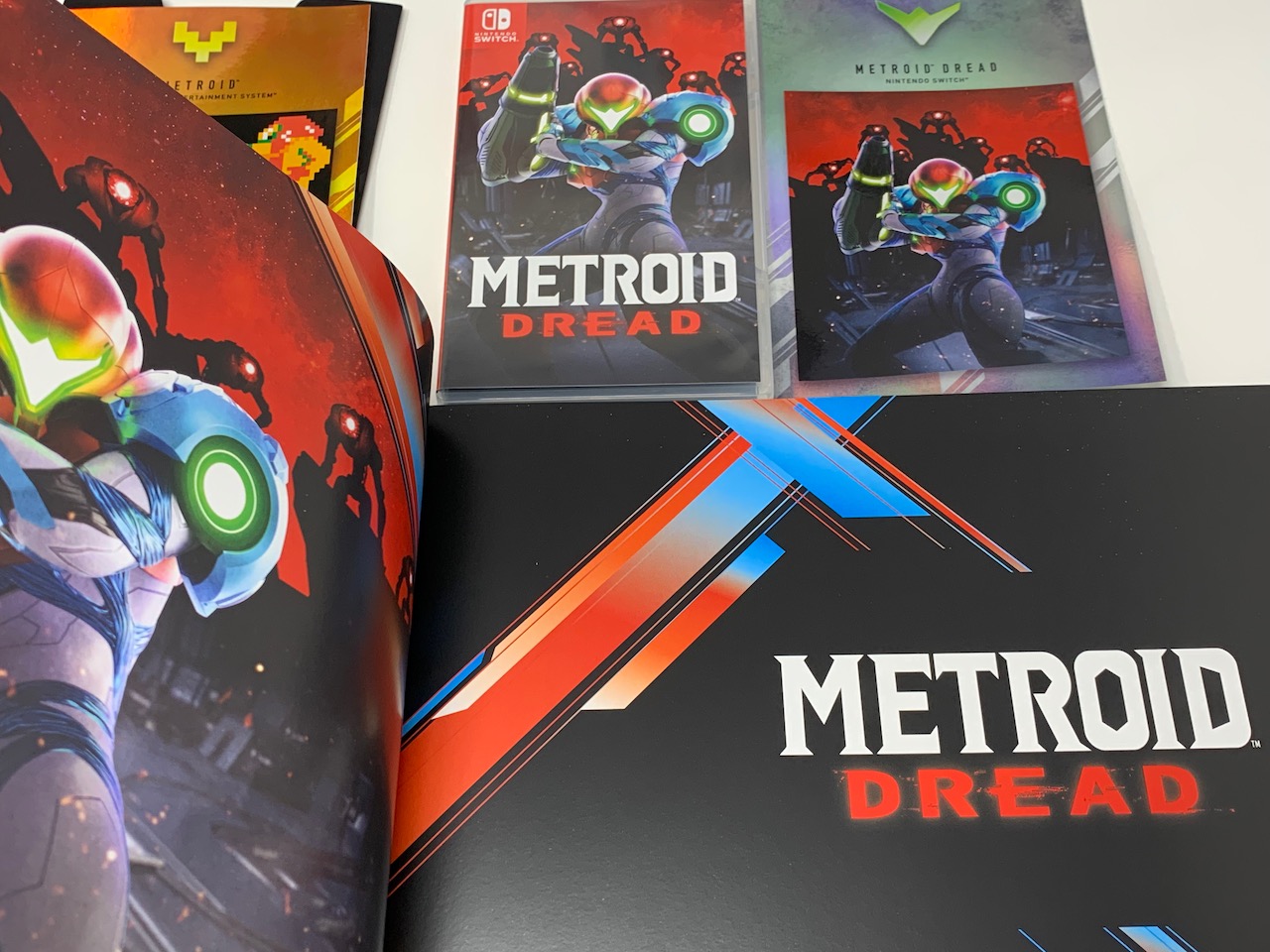 Unboxing Metroid Dread Edition speciale collector