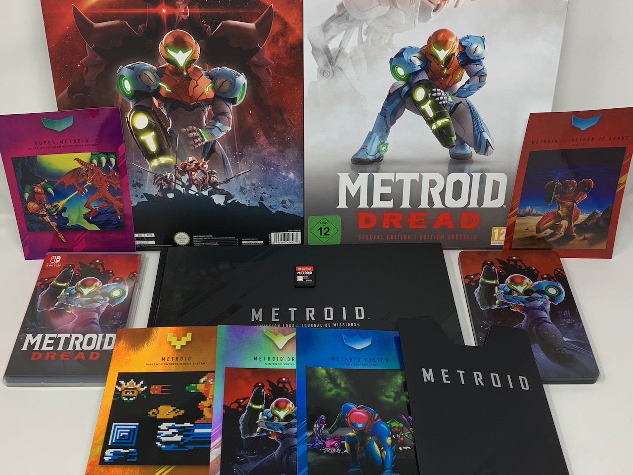 Unboxing Metroid Dread Edition speciale collector