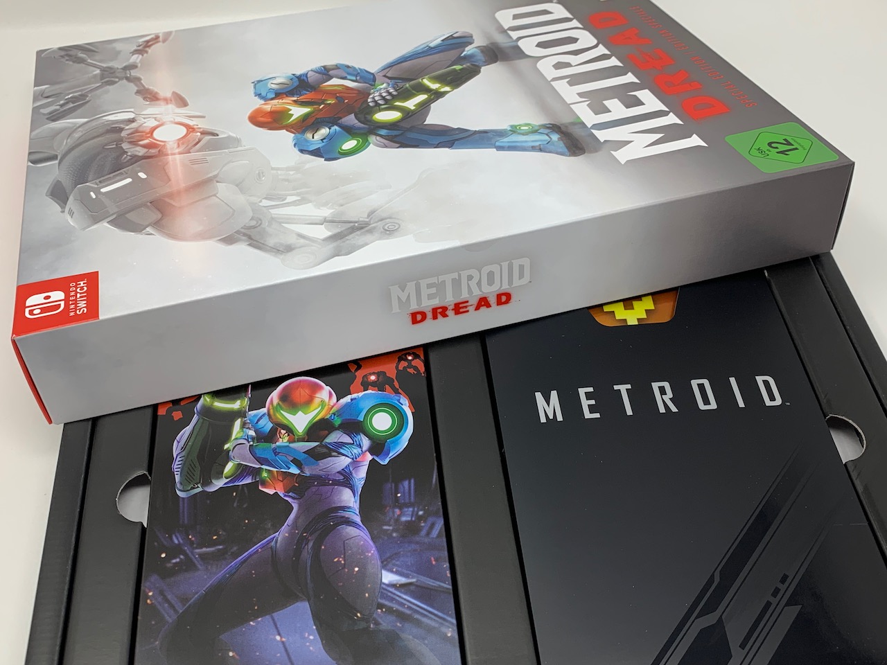 Unboxing Metroid Dread Edition speciale collector