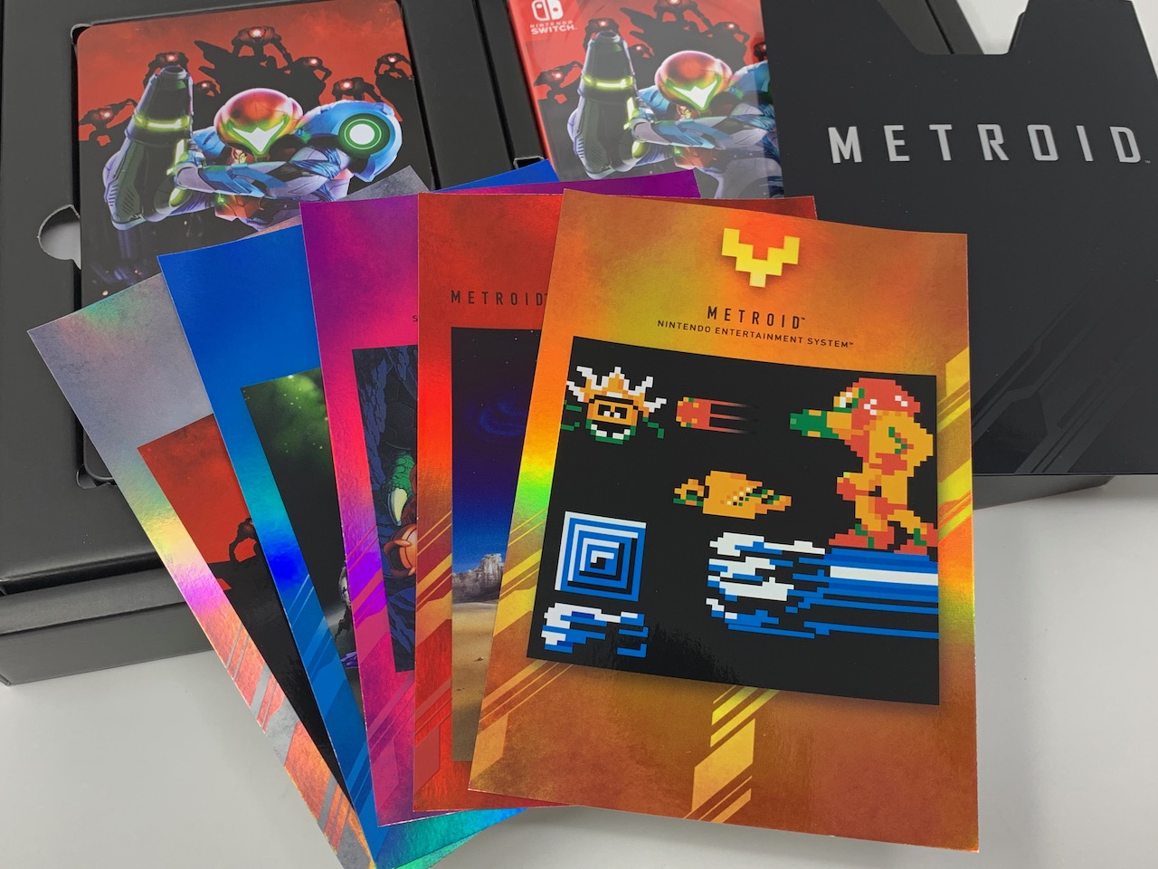 Unboxing Metroid Dread Edition speciale collector