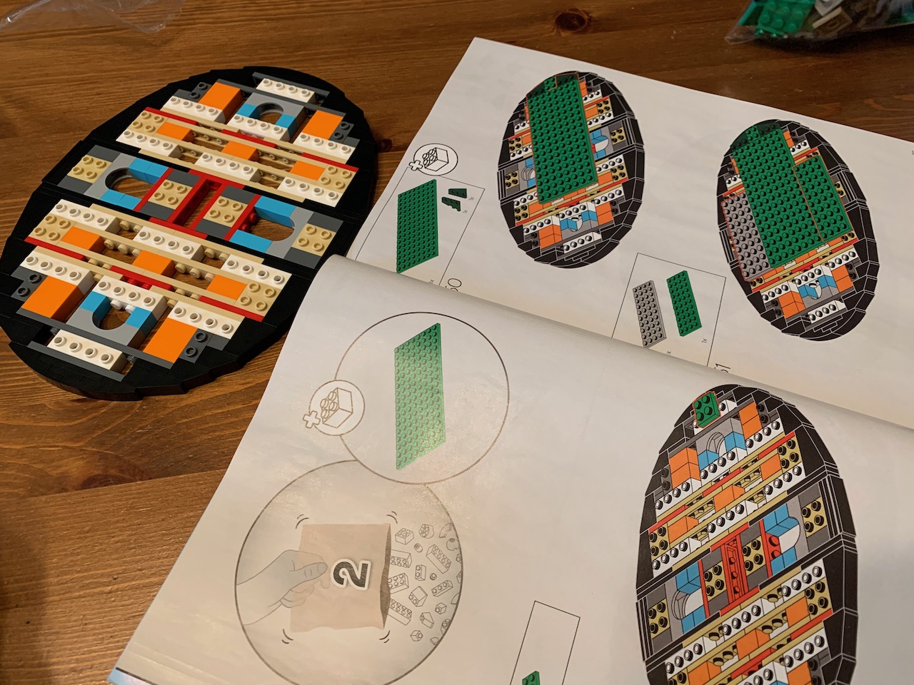 socle LEGO horizon