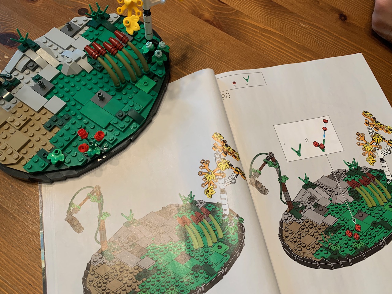 diorama LEGO Horizon Forbidden West