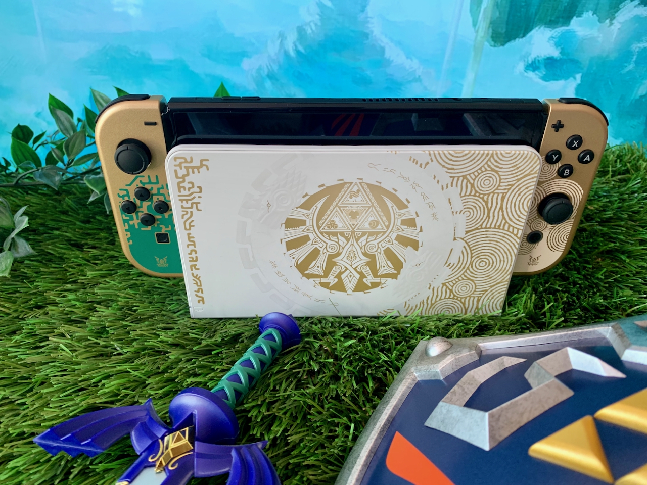 unboxing Switch Oled Zelda Tears of the kingdom