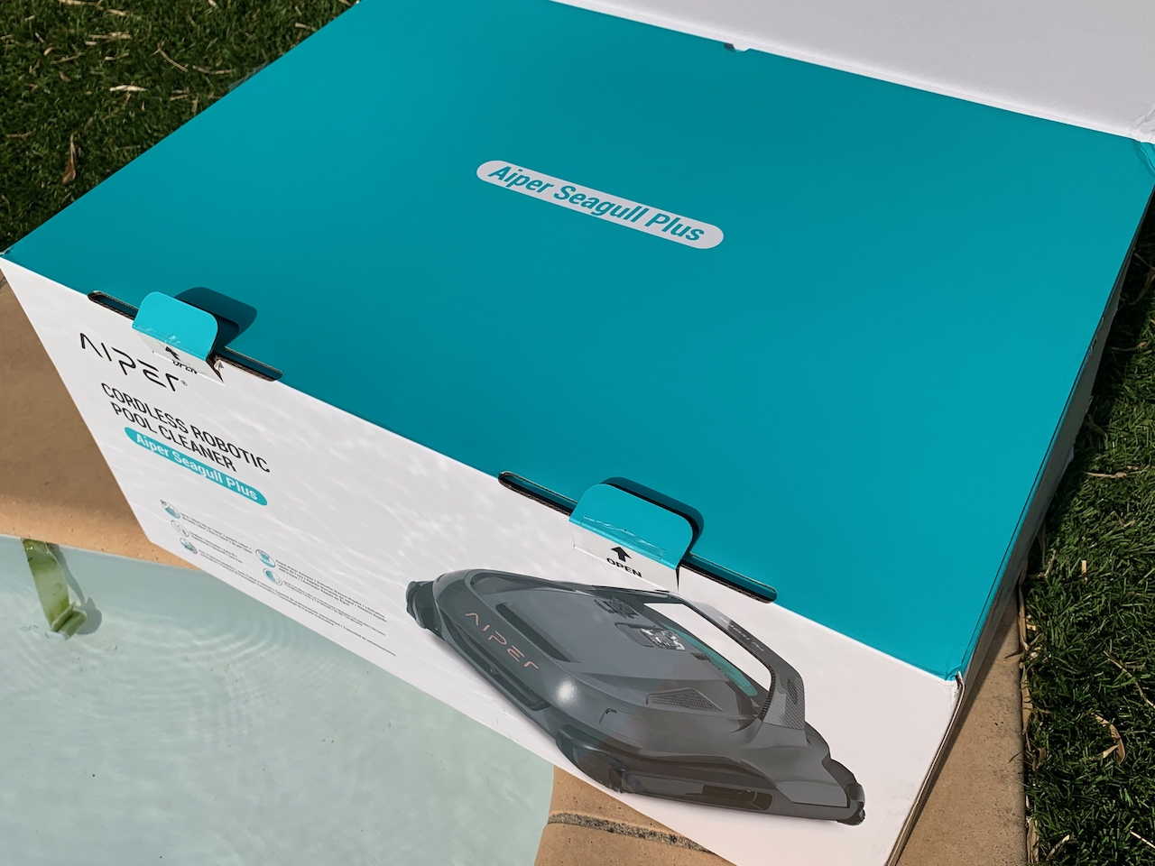 test robot piscine Aiper Seagull Plus