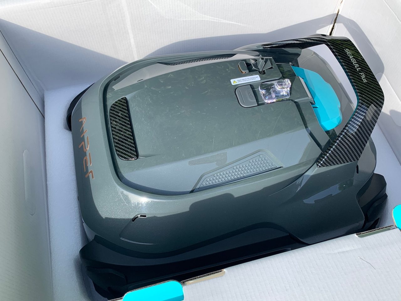 test robot piscine Aiper Seagull Plus