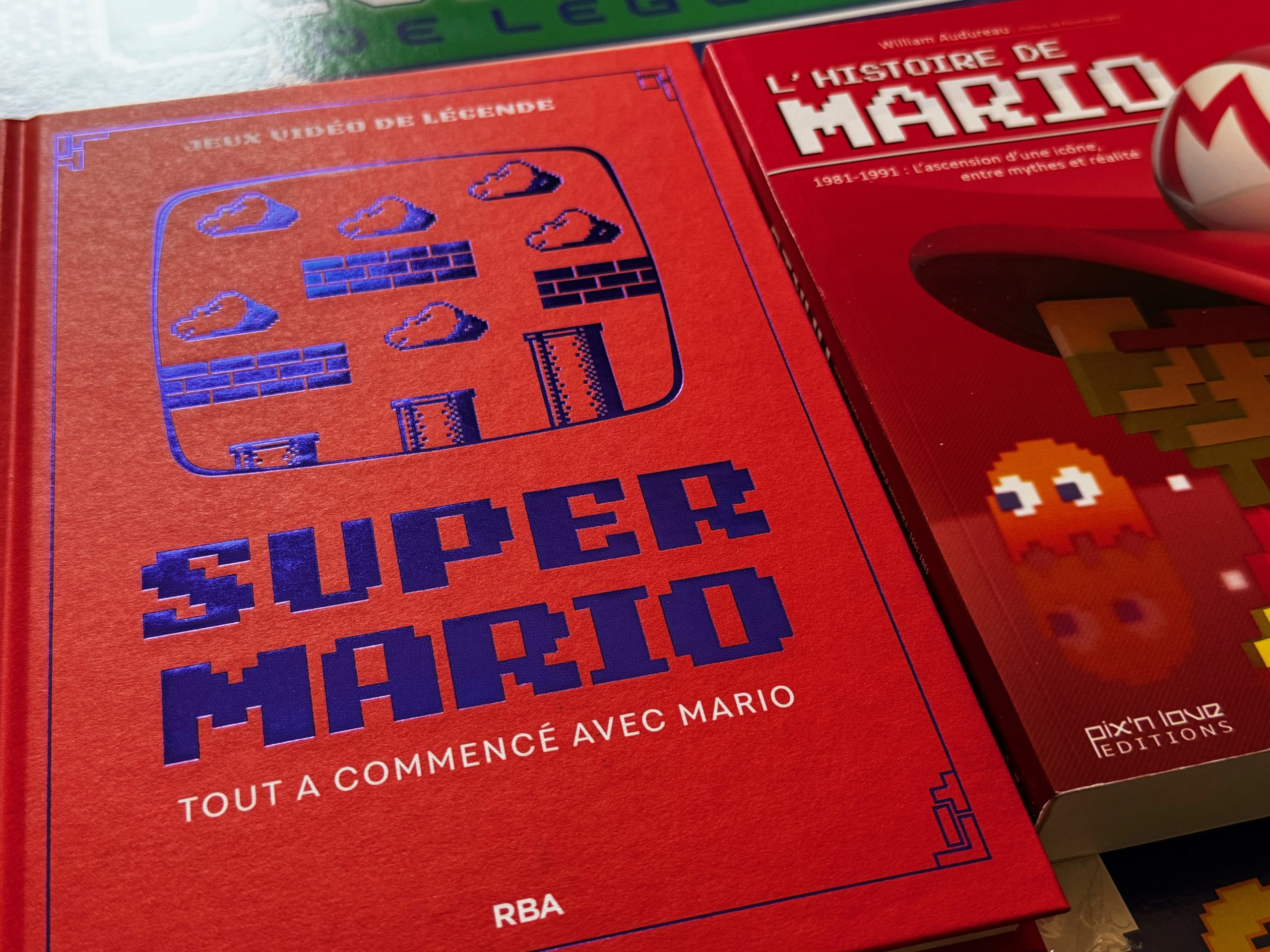Collection jeux video de legende Super Mario