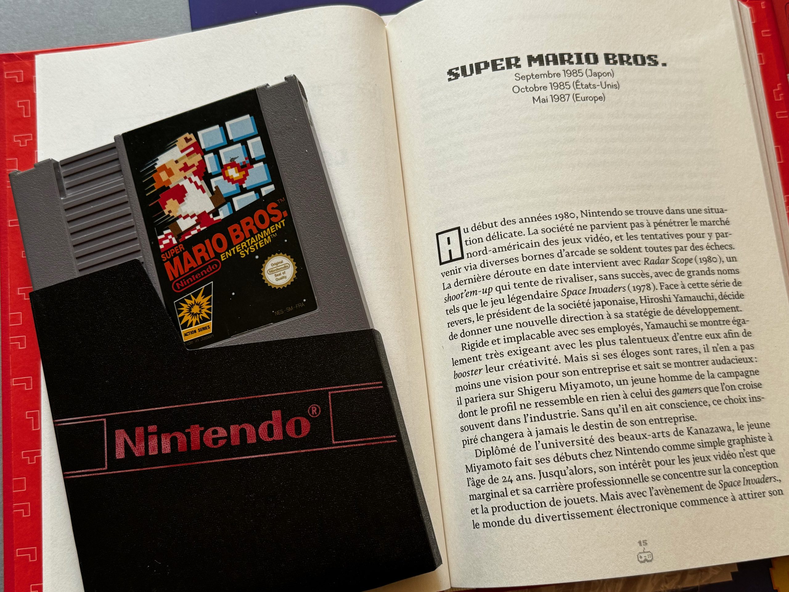 Collection jeux video de legende Super Mario
